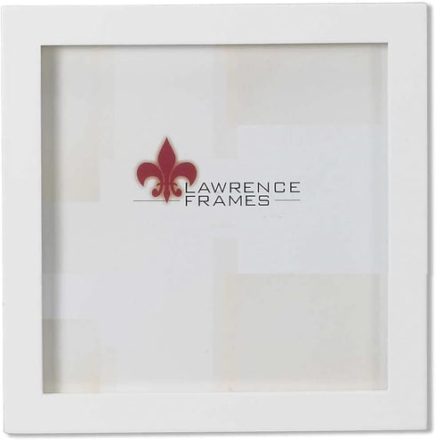 Lawrence Frames 5x5 White Wood Picture Frame - Gallery Collection (755855)...