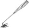 Garden Weeder Hand Tool,Ergonomic Weeding Tools,Stainless Steel Base Easy Weed Removal and Deeper Digging for Planting and Weeding V (Stainless St...