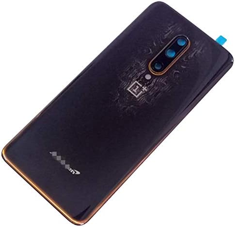 Battery Back Cover Rear Panel Glass +Camera Lens Replacement for Oneplus 7T Pro Mclaren 6.67" +Tools (7T Pro Mclaren Black)...