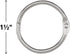Edupress 1-1/2 inch Binder Rings (EP63925) Silver...
