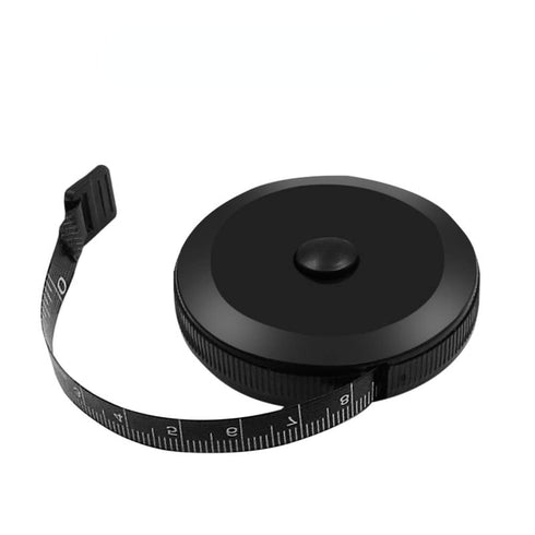 Black Tape Measure, Clothes Ruler, Gift Tape Measure, Mini Measuring Tape, Automatically Retractable Soft Reusable Plastic Ruler, Measuring Device...
