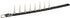 Unisex Simulated Leather PU Punk Rock Gothic Black-tone/Silver-tone Very Long 5.5cm(2.16") Spikes Rivets Choker Collar Necklace (16 Colors)...