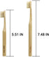 Gaia Guy Natural Bristle Bamboo Toothbrush Family Pack (NO Nylon - Boar Hair ONLY) - Totally Compostable & Biodegradable Boar Bristle and Bamboo T...