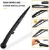 AUTOBOO Rear Wiper Blade Arm Replacement for Jeep Grand Cherokee 2005 2006 2007 2008 2009 2010 With 14 inch Rear Wiper Blade -Original Factory Qua...