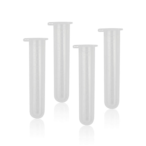 10ml Centrifuge Tubes Clear Plastic Vials EP Lab Centrifuge Vials 50pcs, Small Vial Liquid Test Sample Tube Storage Container with Snap Caps Lids...
