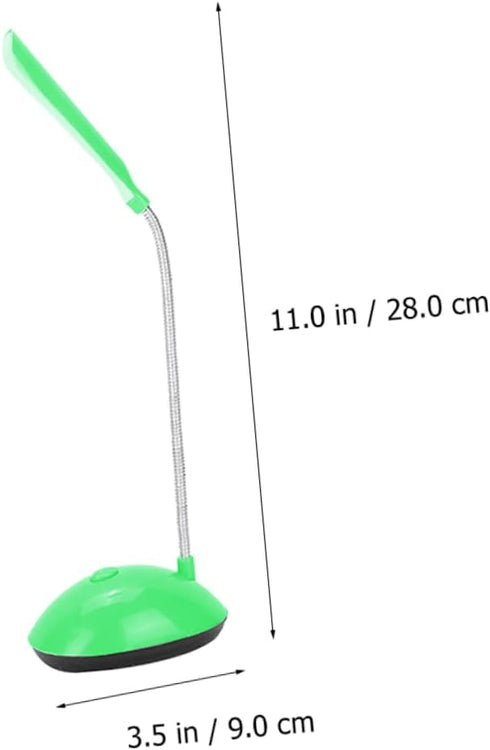Foldable Table Lamp LED Table Lamp Desk Lamp Table Lights for Desk Reading Lamp Desk Lamp for Reading Flexible Table Lamp Use Green Without Bedsid...