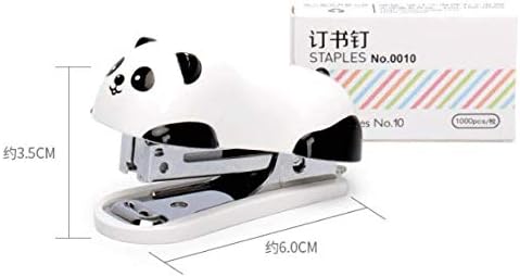 Cute Panda Mini Desktop Stapler and 1000 Pcs Staples,Portable Stapling Machine for School,Office,Best Gift for Children and Friends...