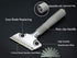 Glass Scraper, Stove Cleaner, Extendable Razor Blade Sticker/paint Scraper Remover for Window Tile Glass Windshield Tile Granite Wall Cleaning Han...