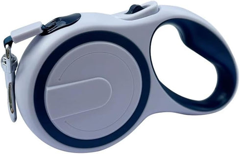 10FT 360° Tangle-Free Retractable Dog Leash with Non-Slip Handle |One Hand Brake, Pause, Lock (Sapphire Blue)...