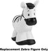 Replacement Zebra Figure for Fisher-Price Little People Big ABC Animal Train Playset - HCL79 and GFL22...