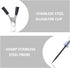 Car Voltage Tester Pen with Alligator Clip,DC 3-48V Test Light Pen Digital LED Circuit Tester with Prolong Spring Cable,Universal Car Fuse Tester ...