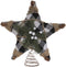 Buffalo Check, Jute and Pine Tree Topper Christmas Tree Topper...