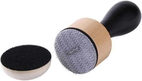 Briartw Mini Round Ink Blending Tool with Foams Replacement Refill Sponge Domed Foam Set 1 Tool and 12 Foams Scrapbooking Painting Drawing Art Sup...