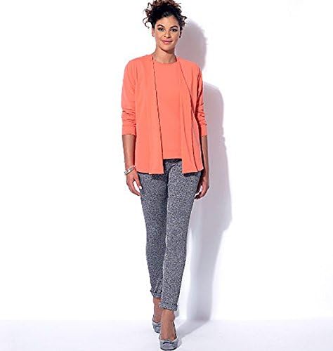 McCall's Patterns M7331 Misses' Jacket, T-Shirt, Pencil Skirt and Leggings, Size A5 (6-8-10-12-14)...