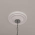 Ekena Millwork CM12RE Reece Ceiling Medallion, 12"OD x 1 3/4"P (Fits Canopies up to 2 3/8"), Factory Primed...