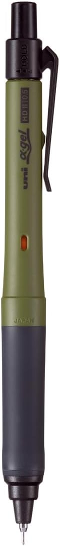 Mitsubishi Pencil Mechanical Pencil Alpha Gel Switch 0.5 Dark Olive M51009GG1P.18...