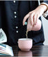 Sizikato Tea for One Teapot and Cup Set, Mini Portable Tea Set for Office, Outdoor, Picnic, Travel....