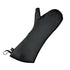 San Jamar UCMX13BK Textured Neoprene Ultigrips Conventional Temperature Protection Oven Mitt with WebGuard, 13" Length, Black...