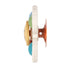 Itzy Ritzy Fidget Toy with Sensory Poppers & Suction Cup; Fidget Toy Sticks to Highchairs, Tables or Tubs While Spinning & Engaging Baby with 4 Te...