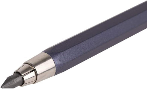 5.6mm Lead Holder Sketching Mechanical Pencil Retractable Drawing Charcoal Pencil Automatic Metal Sketch Pencil with Gift Box for Artists Beginner...