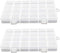 2PCS Clear Plastic Organizer Box, Component Storage Box,24 Fixed Grids Storage Container Jewelry Box for Beads Art DIY Crafts Jewelry Fishing Tack...