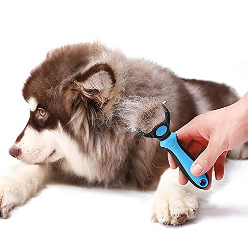pets grooming tools (PPGT-002 pink) Premium Pet Dematting Comb – Exceptional Grooming Accessory for Pets...