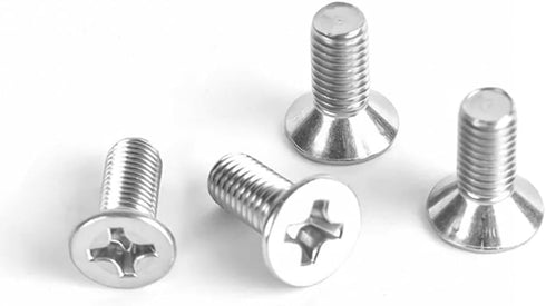 16pcs Car Brake Disc Rotor Screws, 93600-06014-0H, Stainless Steel Retaining Screws for Front and Rear Rotor, Auto Replacement Hardware Bolts Scre...