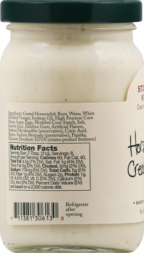 Stonewall Kitchen Horseradish Cream Sauce, 8.25 Ounce...