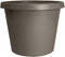 The HC Companies 10 Inch Round Prima Planter - Plastic Plant Pot with Rolled Rim for Indoor Outdoor Plants Flowers Herbs, Cappuccino...