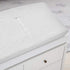 American Baby Company Heavenly Soft Chenille Fitted Contoured Changing Pad Cover, White, for Boys and Girls...