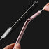 10 Pack Reusable colorful Glass Straws, 8" Shatter-Resistant Bent Drinking Straws for Smoothies, Milkshakes, Hot/Cold Drinks, with 2 Cleaning Brus...