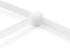 Fixson Multi-Purpose Self-Locking Cable Ties Nylon Zip Wire Tie-Wraps (100 Piece) 8-Inch Cable-Tie Color Natural (45-LB Strength)...