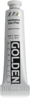 Golden Heavy Body Acrylic Paint, 2 Ounce, Interference Gold Fine...
