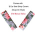 Breastfeeding Cover - Car Seat Cover with Bonus Strap Covers - Kiddo Kind Gray Floral...