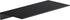Danpoo Metal Wall Shelf, Black Floating Shelf, Small Bathroom Shelf, 12" Display Shelves for Wall Storage...