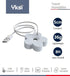 YKSI Mini Portable Travel Humidifier, Small USB Desktop Humidifier for Travel, Office, Hotel Room, Bedroom, Small Space, Container Diversity, 8 Ho...