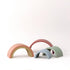 Itzy Ritzy Rainbow Stacker Toy - includes 5 Arches for Stacking; Helps Develop Hand-Eye Coordination; Rainbow...