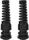 Strain Relief Cord Connector, CGELE 2 Pack NPT 1/2" Waterproof Cable Gland Cord Grip Spiral Adjustable Connector Strain Relief Cord Connectors Joi...
