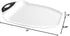 Dexas Chop & Scoop Cutting Board, 9.5 by 13 inches, White with Black Handle...