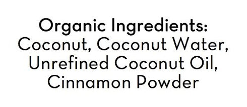 All-Natural, Paleo, Gluten Free, Vegan Non-GMO, Kosher Raw Veggie NUCO Coconut Wraps Cinnamon Flavor. NO Salt Added Low Carb and Yeast Free 5 Coun...