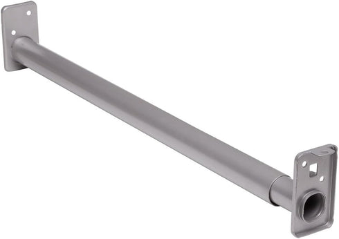 Knape & Vogt Closet Pro HD RP0022-18/30 Adjustable Closet Rod, 18-Inch to 30-Inch, Platinum...
