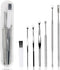 BetyBedy 7 Pcs Ear Pick, Ear Cleansing Tool Set, Ear Curette Earwax Removal Kit with a Small Cleaning Brush and Storage Box, Silver...