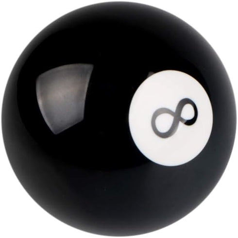 Black 8 Ball Billiard Round Shift Knob Manual Gear Shift Knob Shifter with 3 Adapters fit for Most Manual Transmission or Automatic Transmission W...
