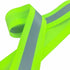 Sew on High Visibility Hi Vis Retro Reflective Fabric Tape (2" x 10 yds, Lime/Silver)...