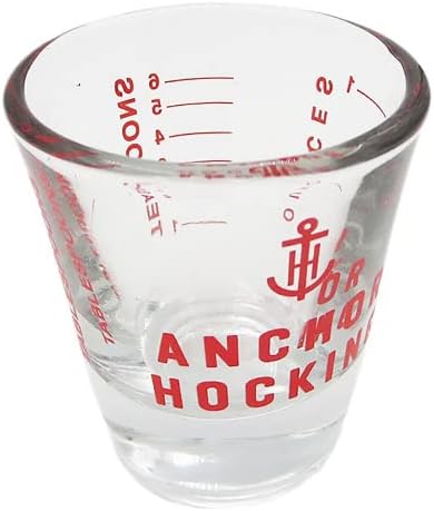 Anchor Hocking Shot Measure, Glass, 1-Ounce...