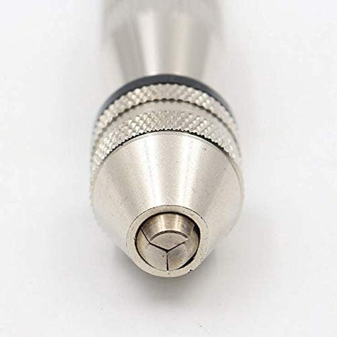 Pin Vise Hand Drill for Resin Casting Molds, Steel Hand Drill with 20 PCS Drill Bits (0.8-3 mm), for Wood, Manual Work DIY, Jewelry, Assembling, M...