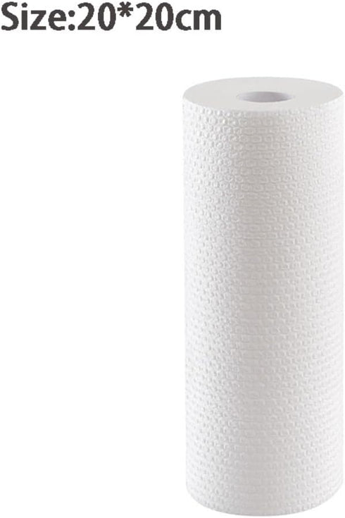 2 rolls(100pcs) Kitchen Tisse Reusable Paper Towels Cloths Dry Washable Tissue Dish Paper Towel Kitchen Cloth...