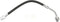 Dynamic Friction Company Front Right Brake Line Hose 350-54049 For 1994-1998 Ford Mustang...