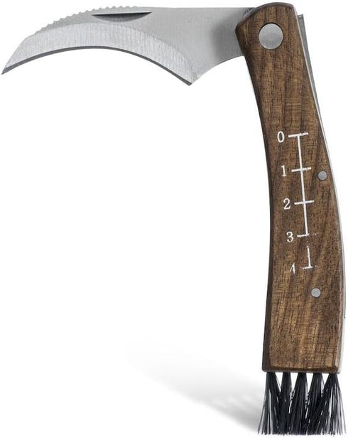 Sagaform Forest Mushroom/Truffle Knife with Canvas Case,Brown...
