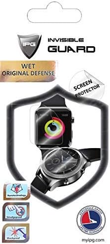 IPG for Withings ScanWatch 42mm Touchscreen Screen Protector (2 Units) Invisible Ultra HD Clear Film Anti Scratch Guard-Smooth/Self-Healing/Bubble...